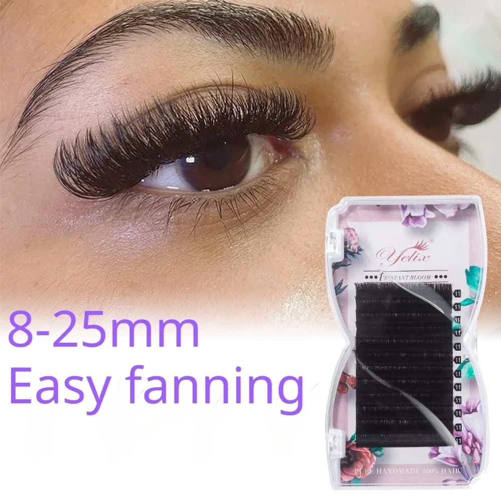 Extensiones de pestañas Easy Fanning 0.07mm 8-25mm
