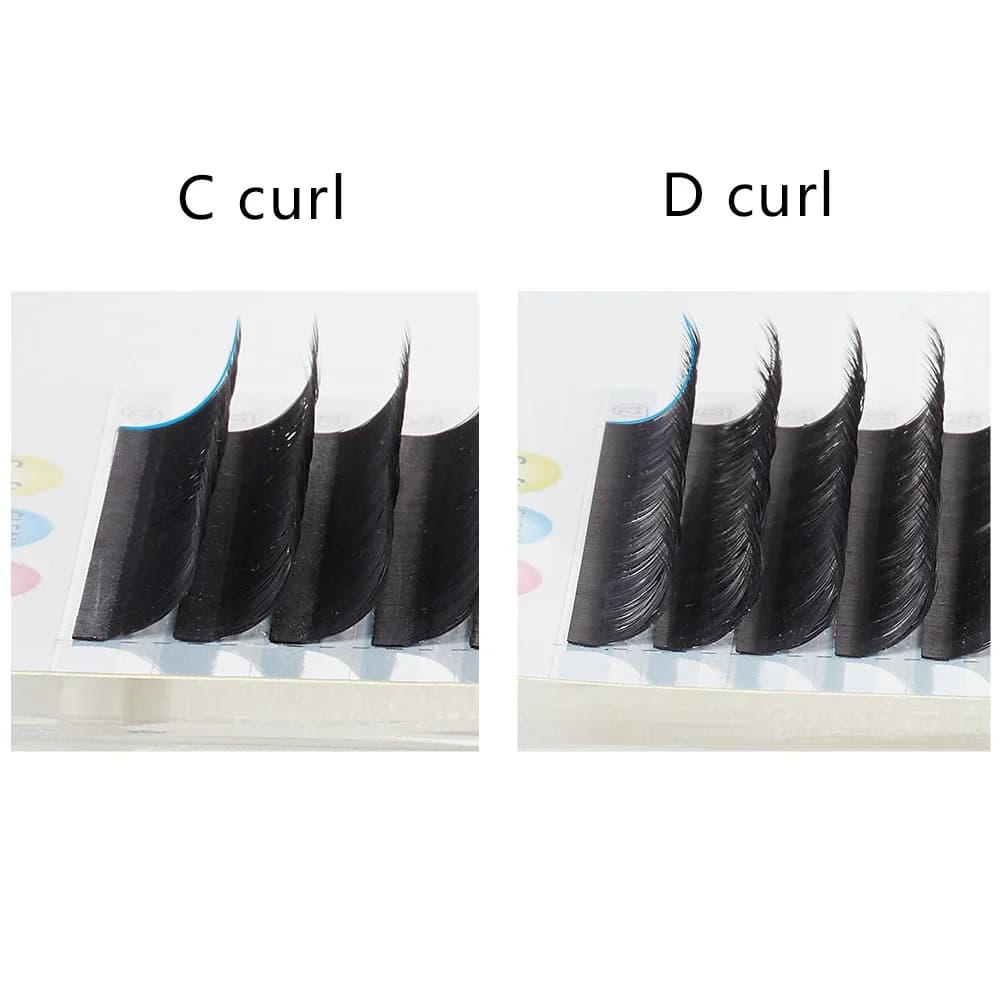 Extensiones de pestañas abanicos preformados en forma Y YY 0.03-0.07mm