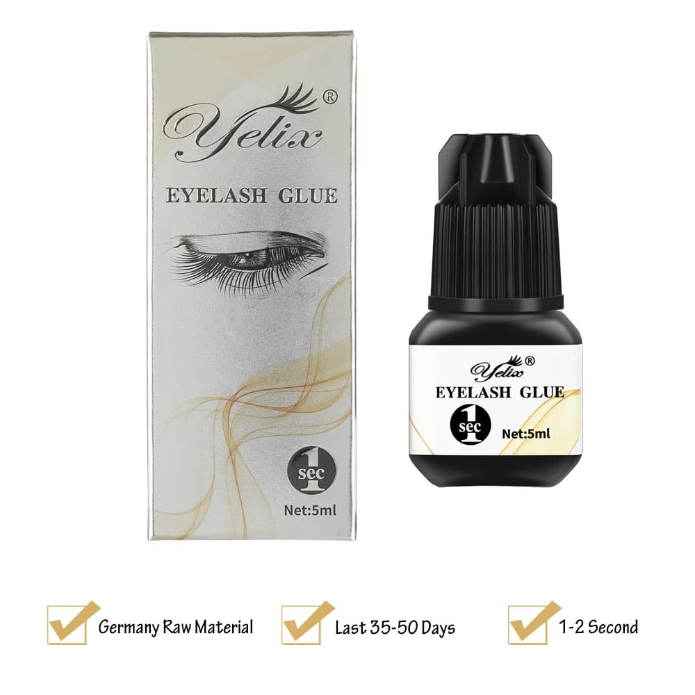 Pegamento Profesional para Extensiones de Pestañas 5ml Pack de 3