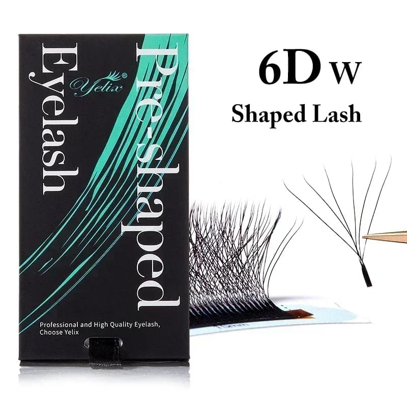 Pestañas Naturales Suaves W 3D-8D Preformadas en Abanico