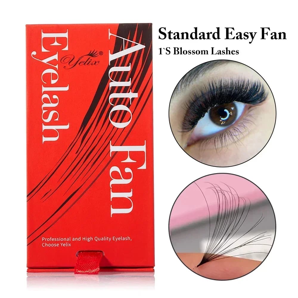 Pestañas Mega Volumen Super Mate Rizo D Easy Fan 8-15mm