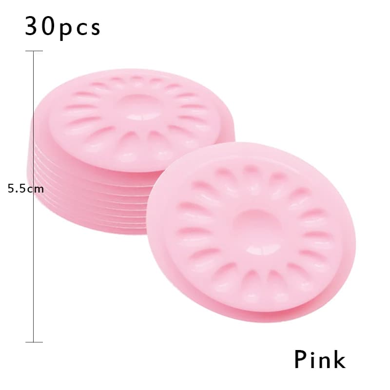 Soporte de pegamento con forma de flor para extensiones de pestañas